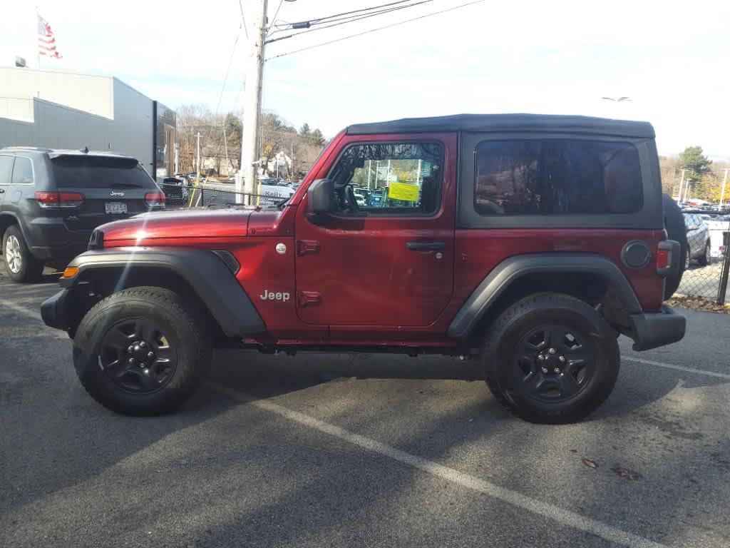 used 2021 Jeep Wrangler car, priced at $29,199