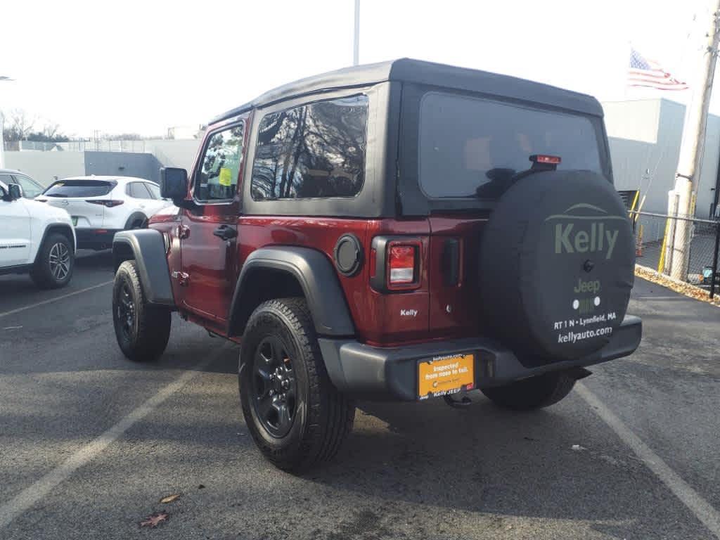 used 2021 Jeep Wrangler car, priced at $29,199