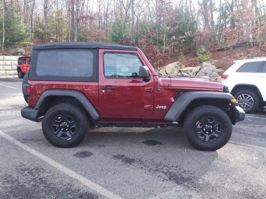 used 2021 Jeep Wrangler car, priced at $29,199