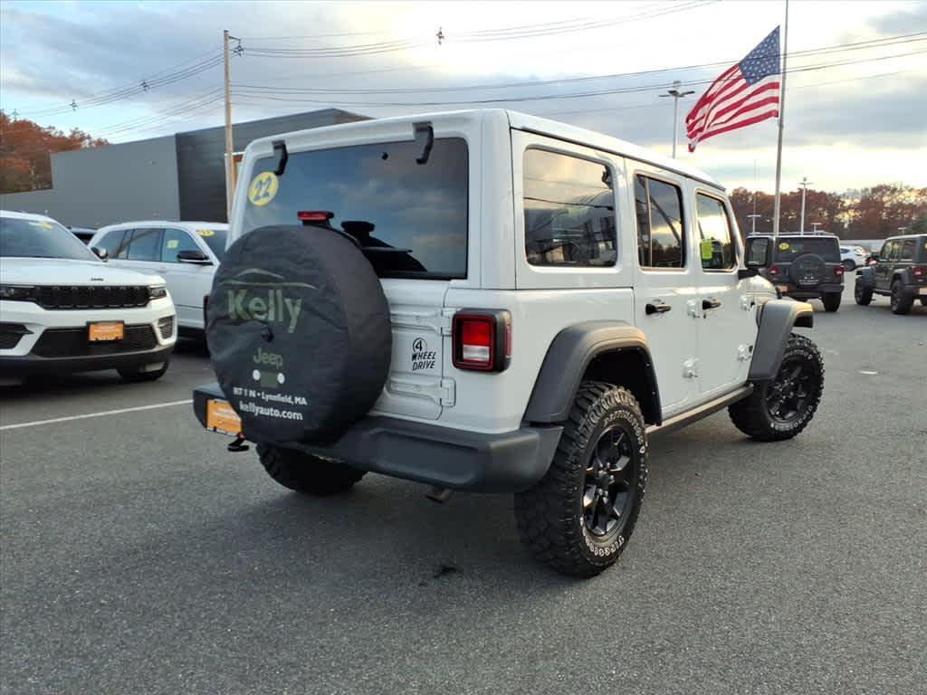 used 2022 Jeep Wrangler Unlimited car, priced at $37,699