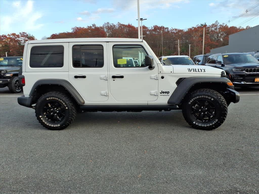 used 2022 Jeep Wrangler Unlimited car, priced at $37,699