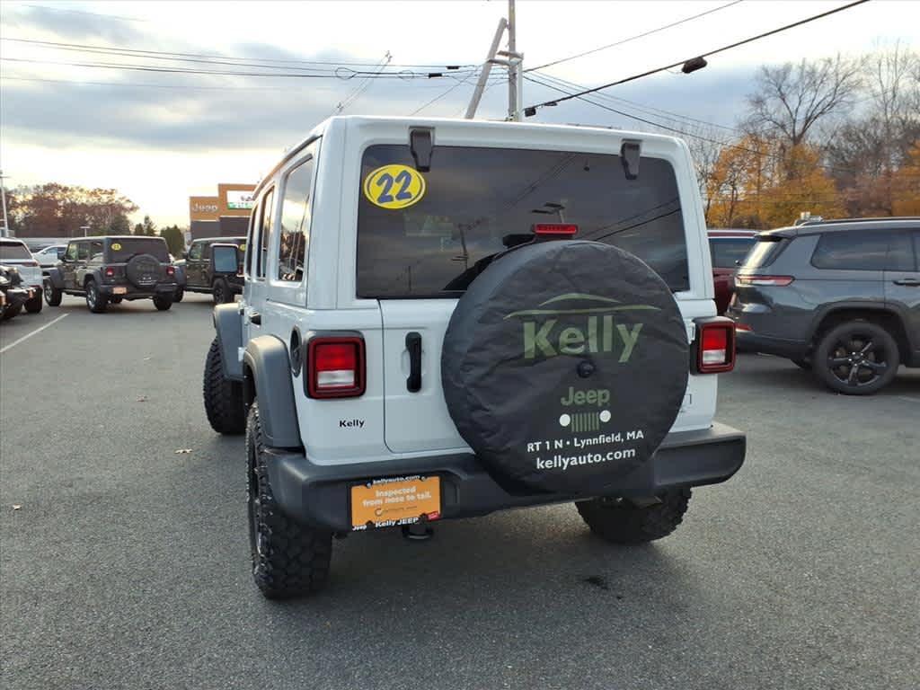 used 2022 Jeep Wrangler Unlimited car, priced at $37,699