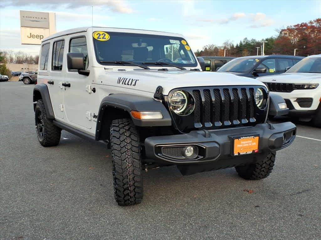 used 2022 Jeep Wrangler Unlimited car, priced at $37,699