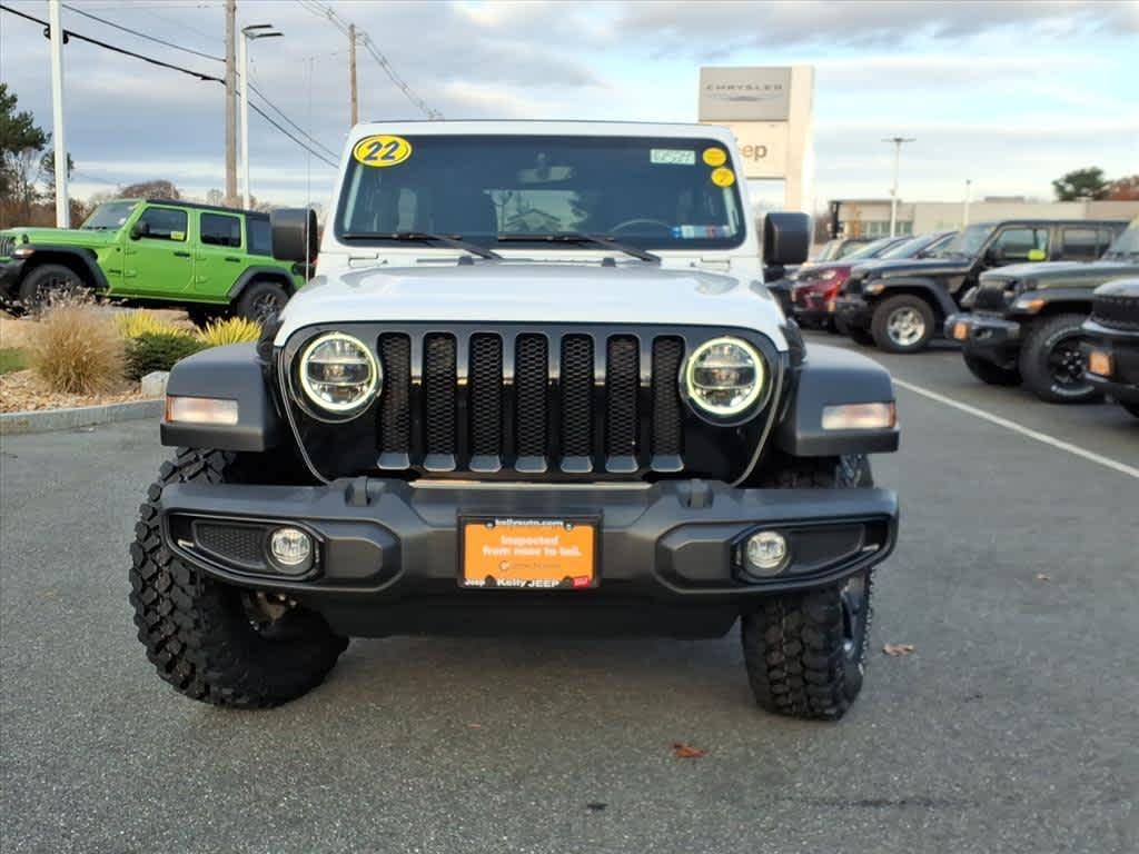 used 2022 Jeep Wrangler Unlimited car, priced at $37,699