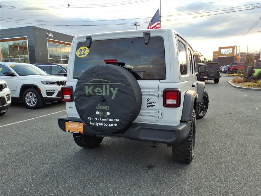 used 2022 Jeep Wrangler Unlimited car, priced at $37,699