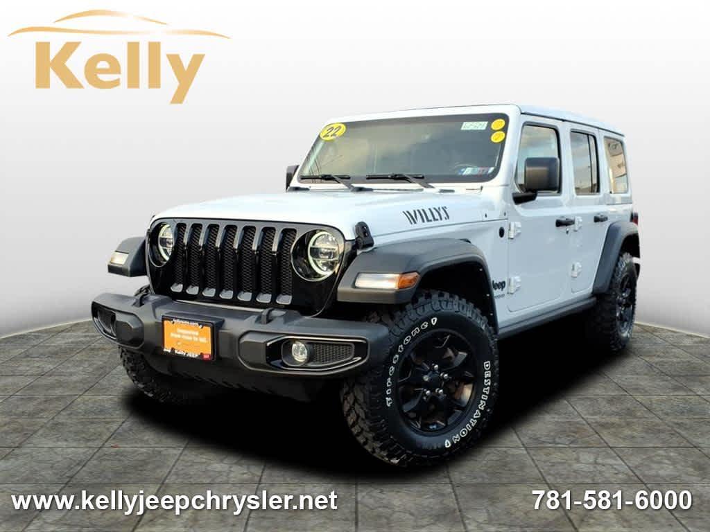 used 2022 Jeep Wrangler Unlimited car, priced at $37,699