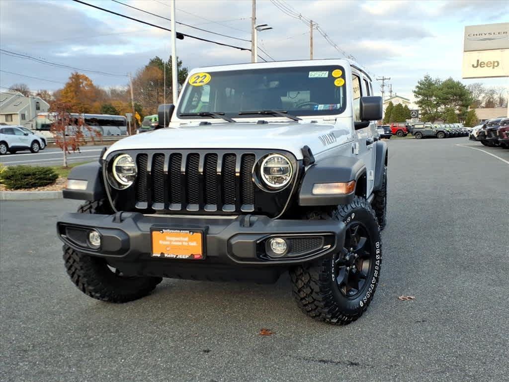 used 2022 Jeep Wrangler Unlimited car, priced at $37,699