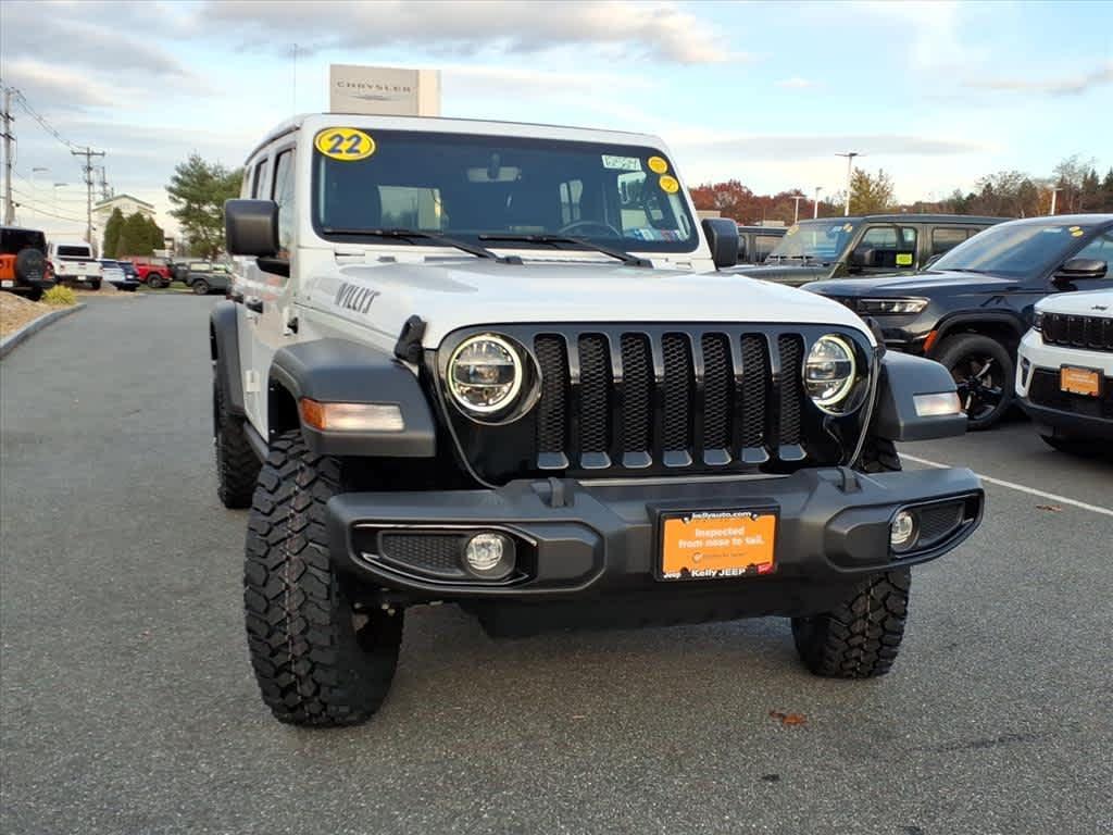 used 2022 Jeep Wrangler Unlimited car, priced at $37,699