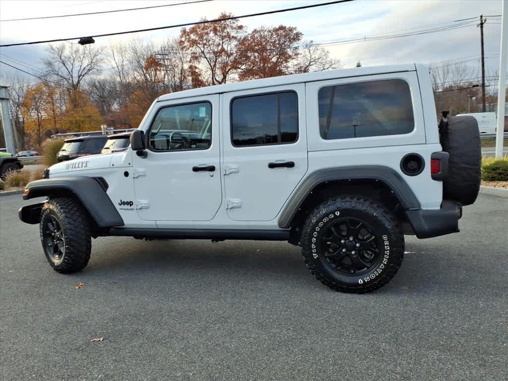 used 2022 Jeep Wrangler Unlimited car, priced at $37,699
