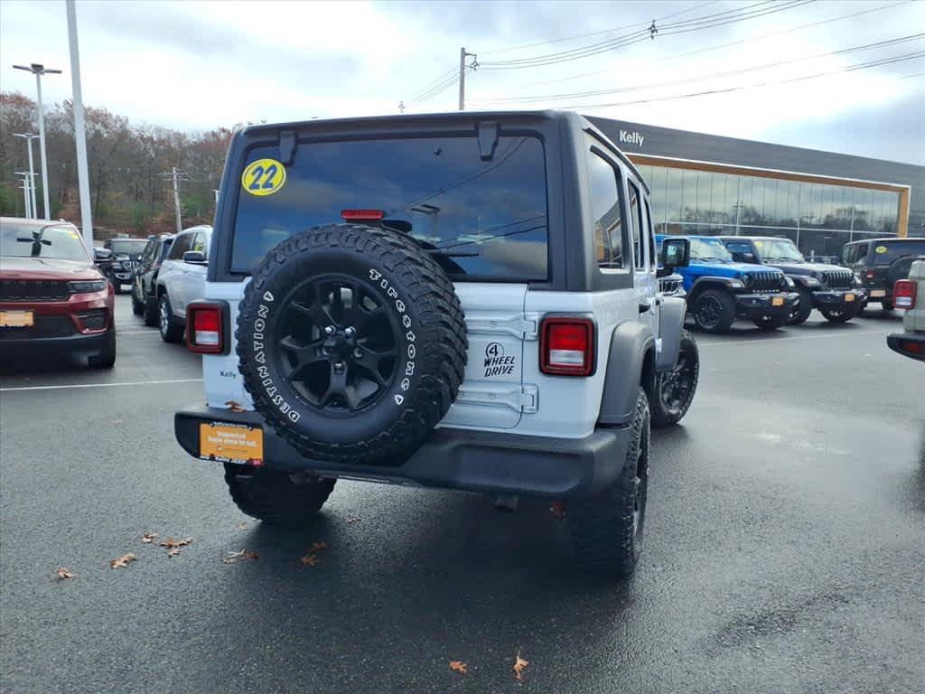 used 2022 Jeep Wrangler Unlimited car, priced at $34,996