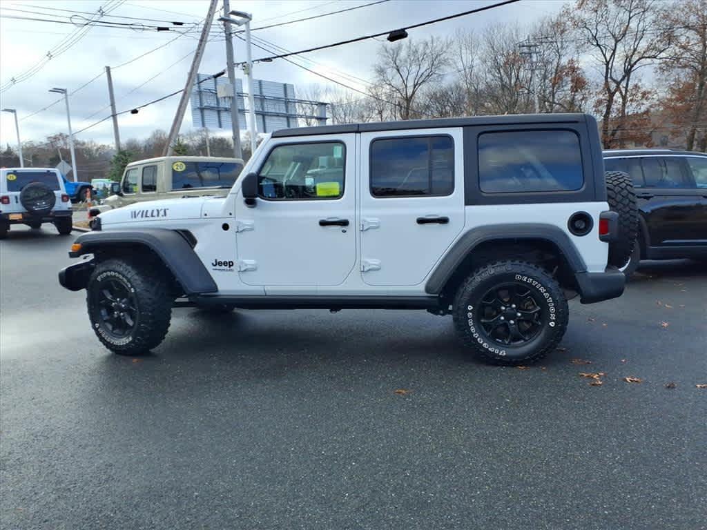 used 2022 Jeep Wrangler Unlimited car, priced at $34,996