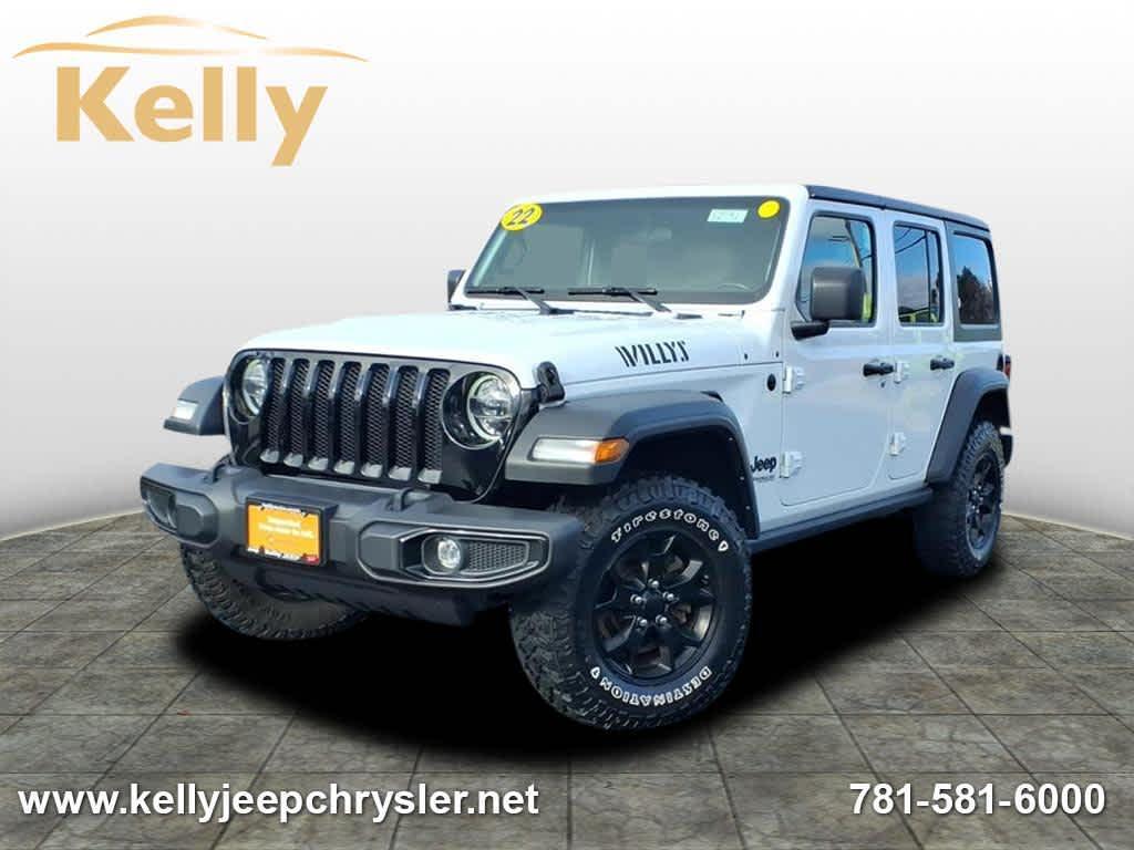 used 2022 Jeep Wrangler Unlimited car, priced at $34,996