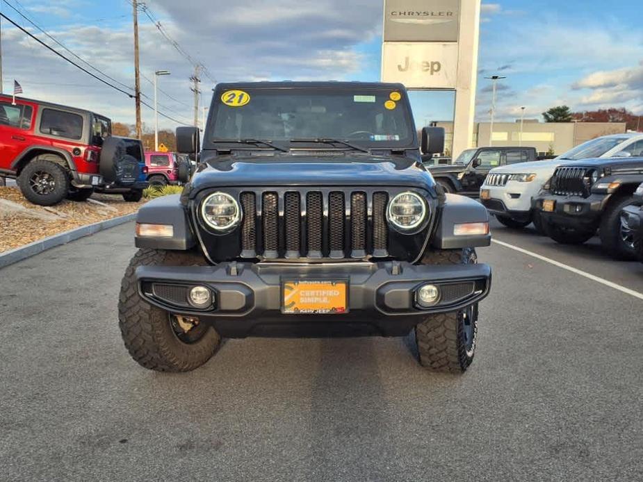 used 2021 Jeep Wrangler Unlimited car, priced at $35,795