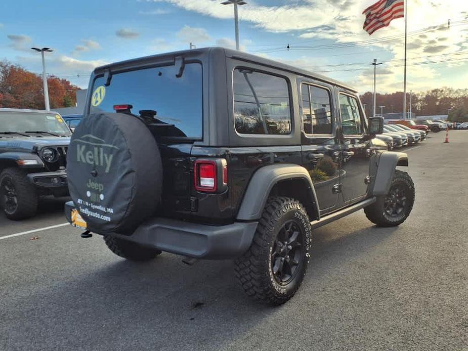 used 2021 Jeep Wrangler Unlimited car, priced at $35,795