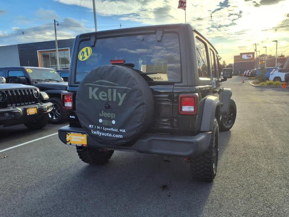 used 2021 Jeep Wrangler Unlimited car, priced at $35,795