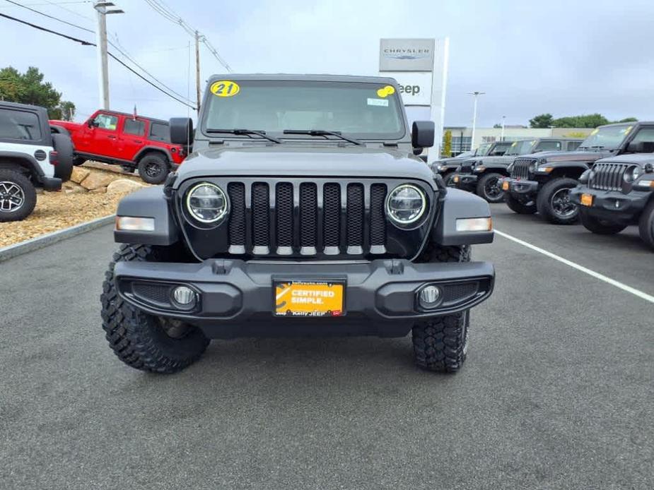 used 2021 Jeep Wrangler Unlimited car, priced at $37,998