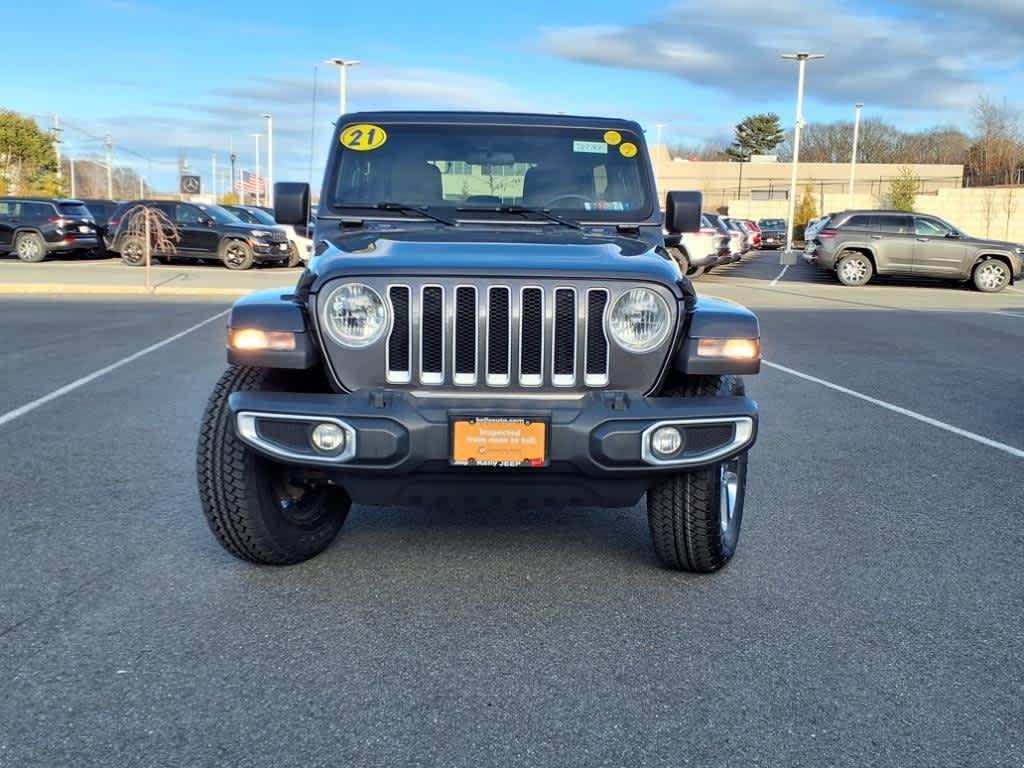 used 2021 Jeep Wrangler Unlimited car, priced at $33,749