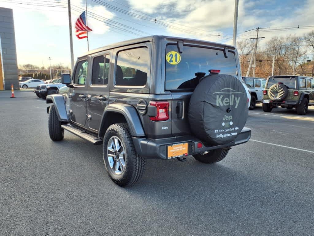 used 2021 Jeep Wrangler Unlimited car, priced at $33,749