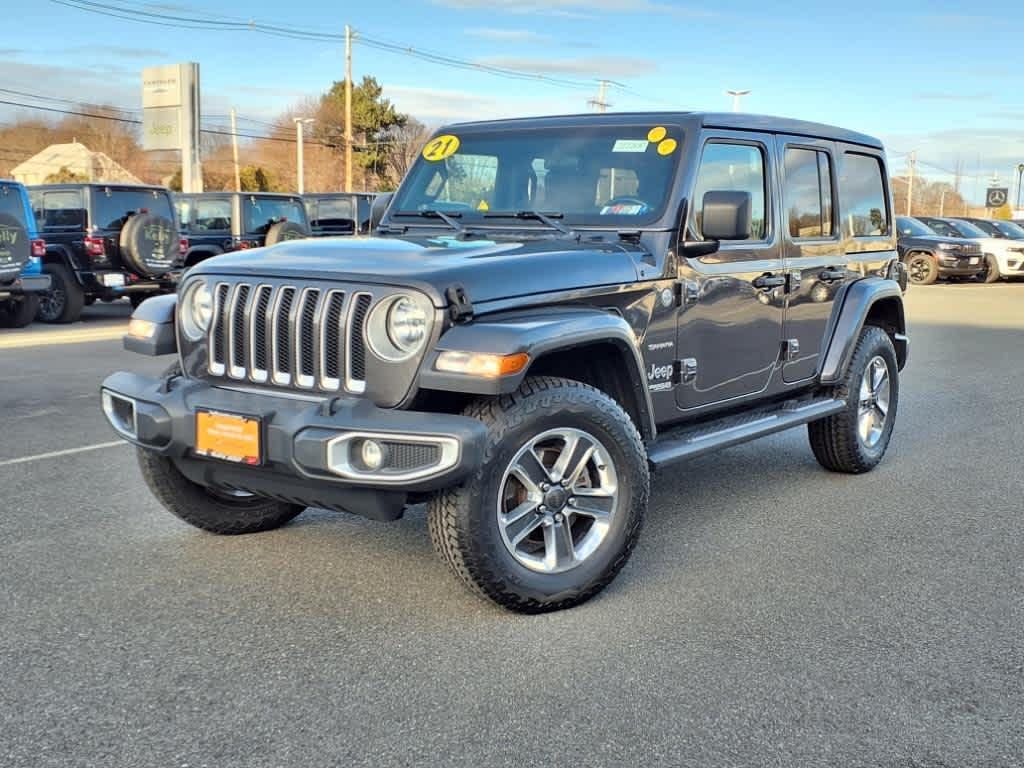 used 2021 Jeep Wrangler Unlimited car, priced at $33,749