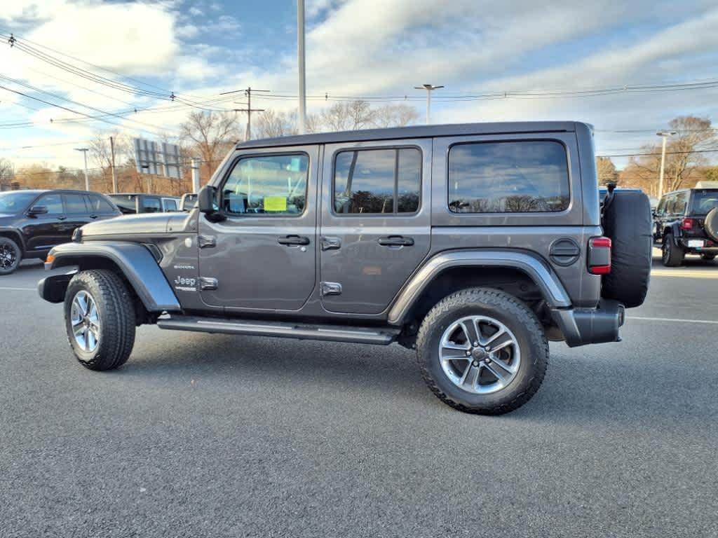 used 2021 Jeep Wrangler Unlimited car, priced at $33,749