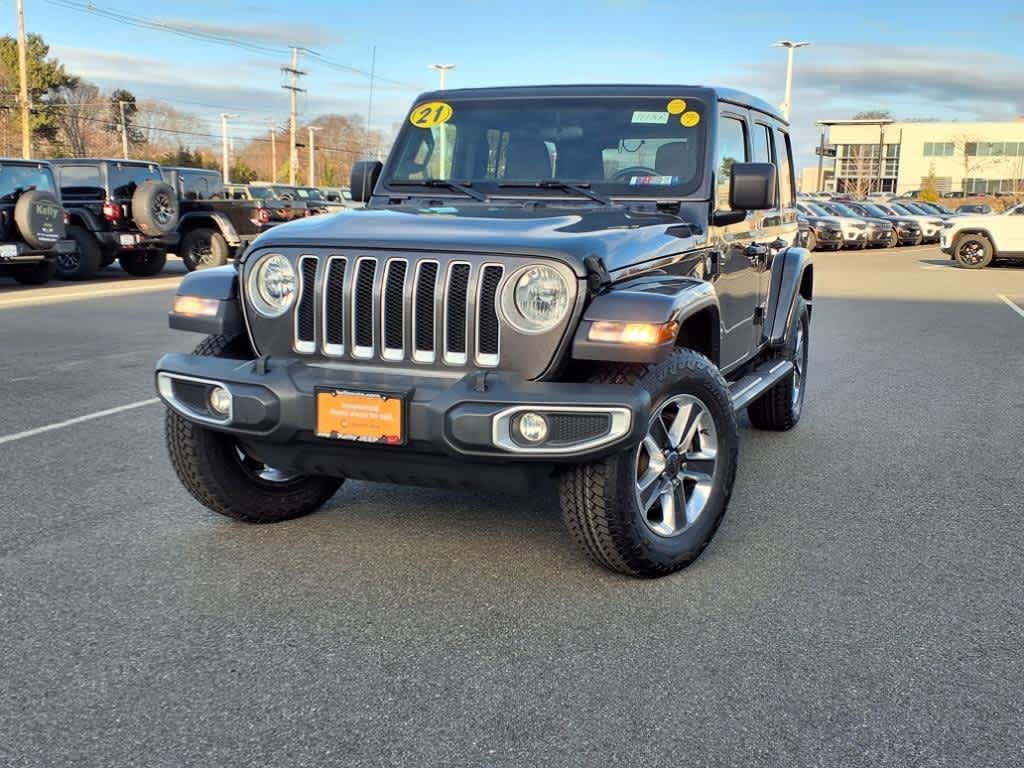 used 2021 Jeep Wrangler Unlimited car, priced at $33,749