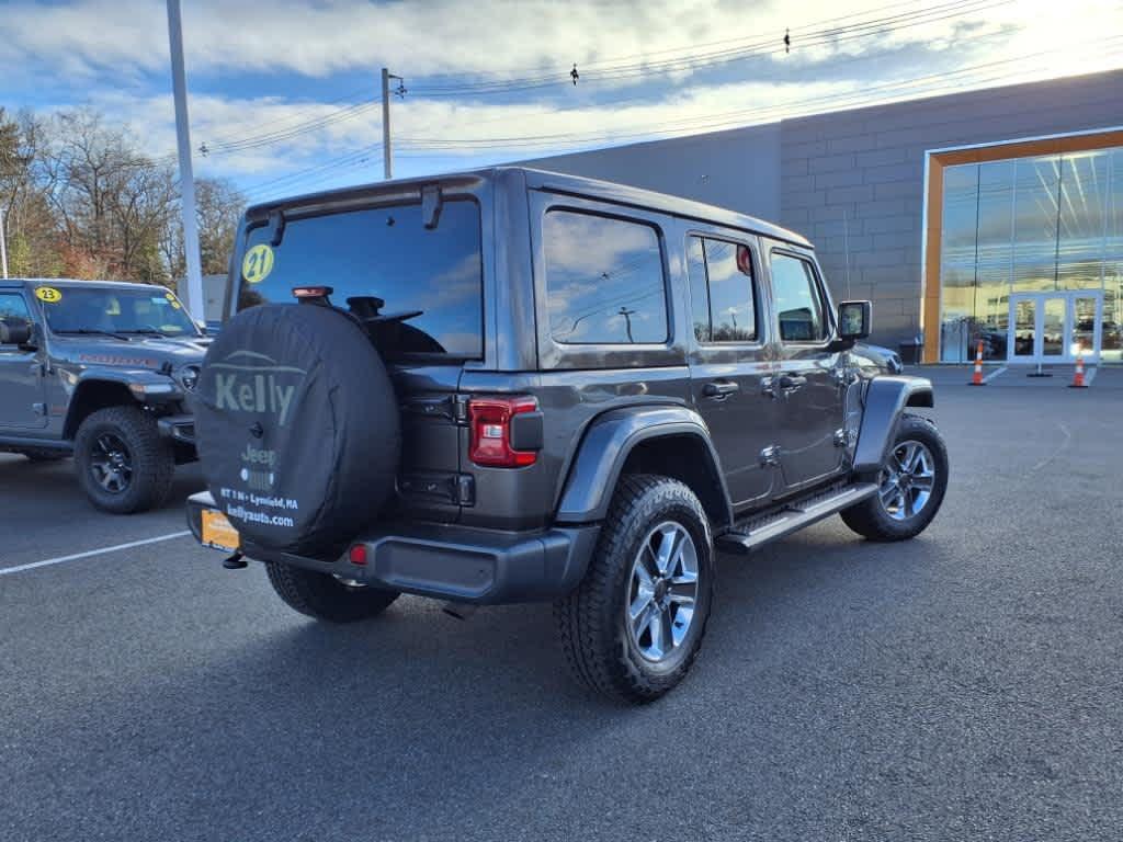 used 2021 Jeep Wrangler Unlimited car, priced at $33,749