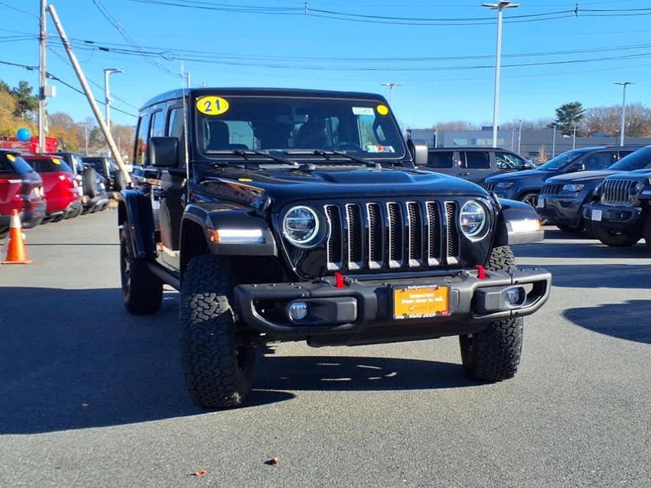 used 2021 Jeep Wrangler Unlimited car, priced at $49,998