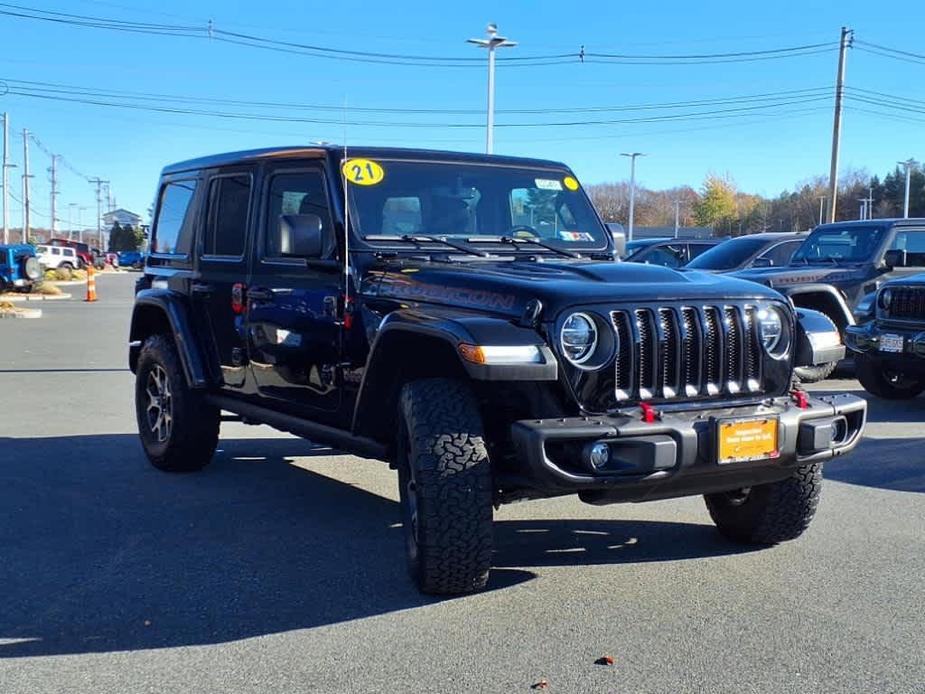 used 2021 Jeep Wrangler Unlimited car, priced at $49,998