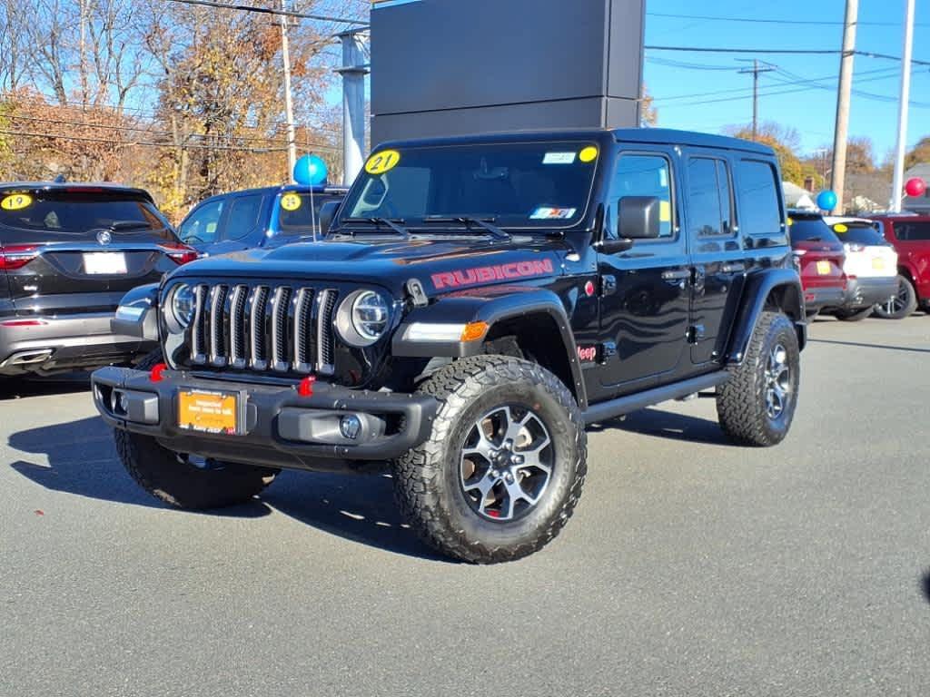 used 2021 Jeep Wrangler Unlimited car, priced at $49,998