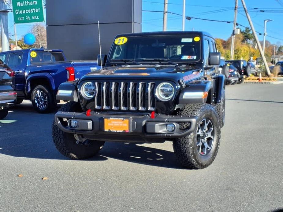 used 2021 Jeep Wrangler Unlimited car, priced at $49,998