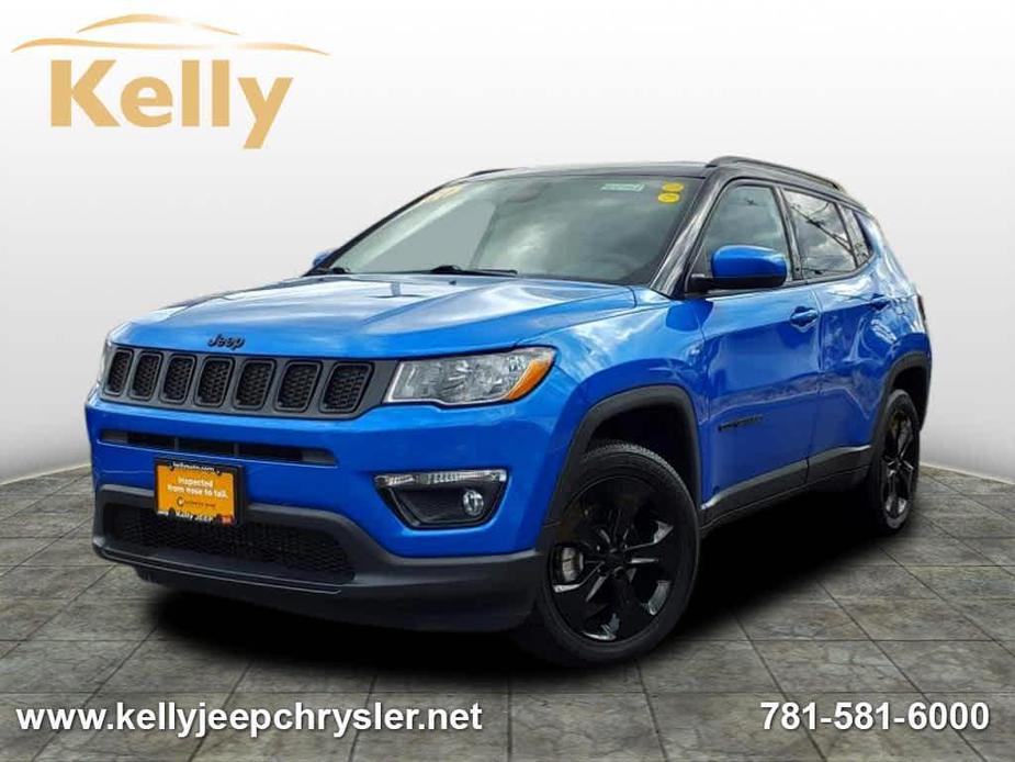 used 2021 Jeep Compass car, priced at $26,105