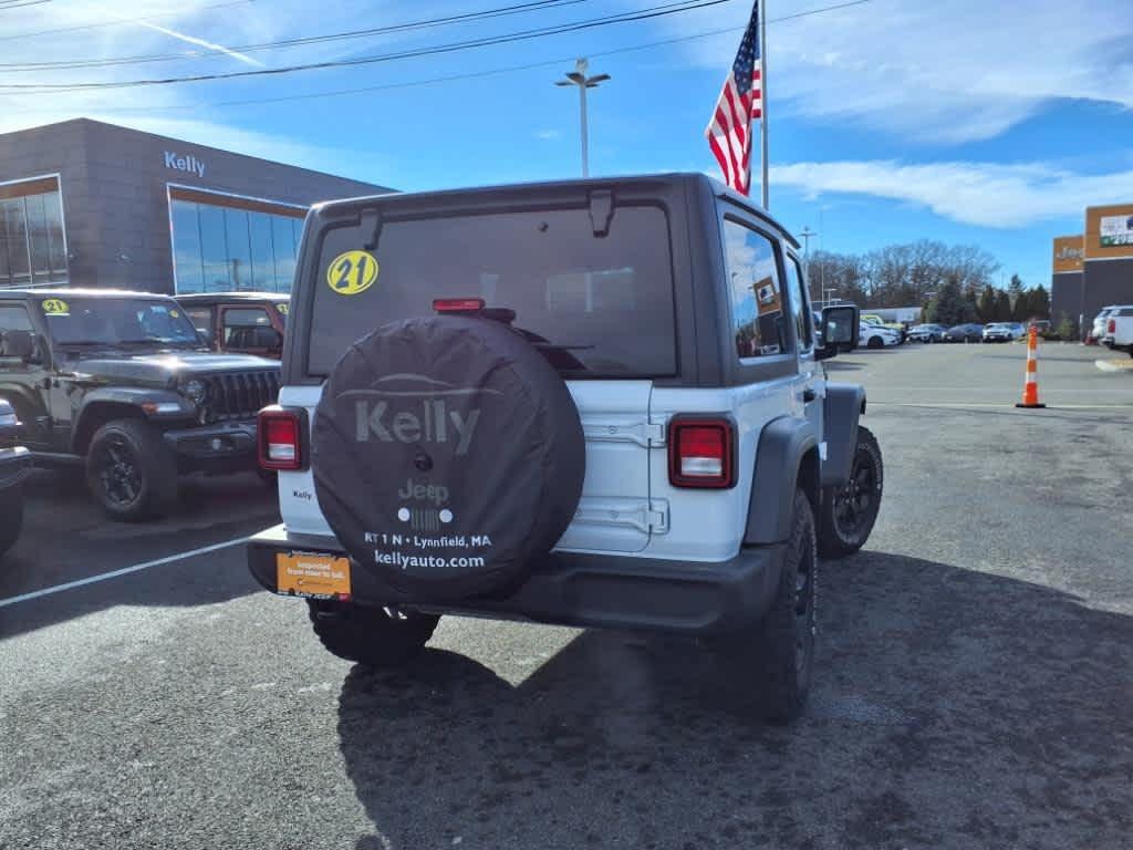 used 2021 Jeep Wrangler car, priced at $35,177