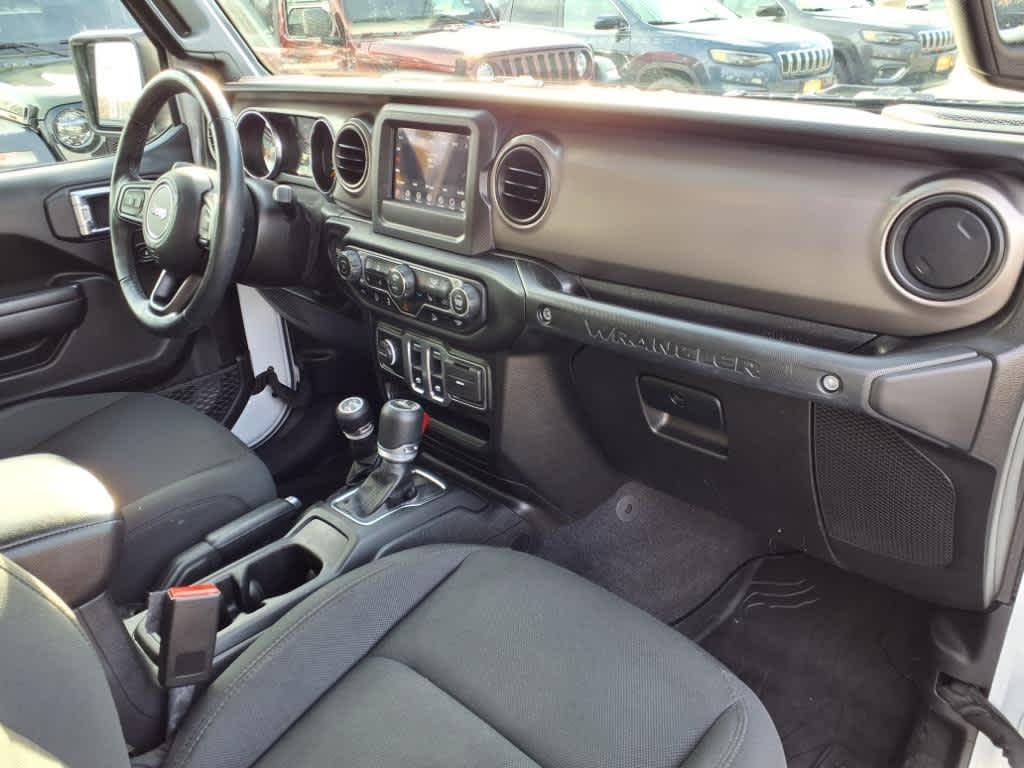 used 2021 Jeep Wrangler car, priced at $35,177