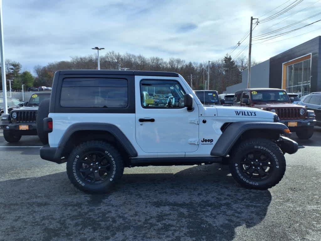 used 2021 Jeep Wrangler car, priced at $35,177