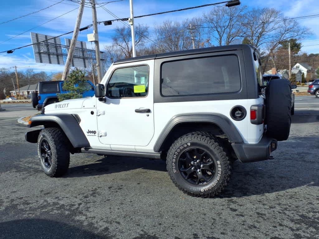 used 2021 Jeep Wrangler car, priced at $35,177