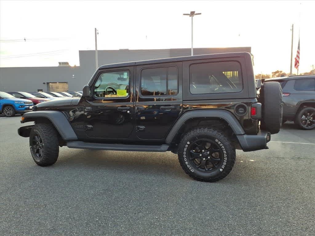used 2021 Jeep Wrangler Unlimited car, priced at $33,918