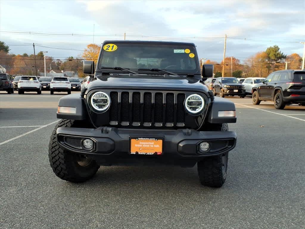 used 2021 Jeep Wrangler Unlimited car, priced at $33,918