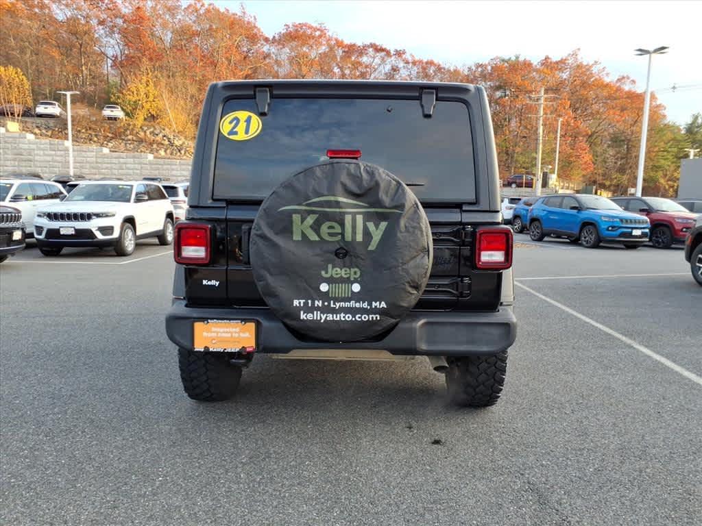 used 2021 Jeep Wrangler Unlimited car, priced at $33,918