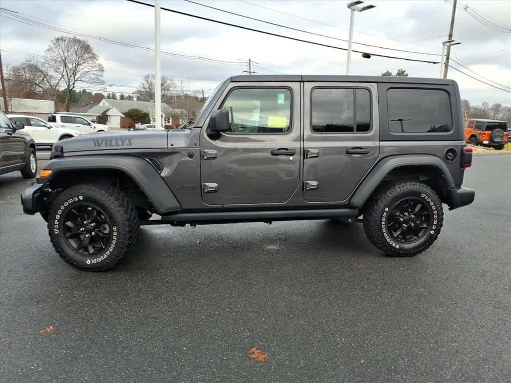 used 2021 Jeep Wrangler Unlimited car, priced at $32,996
