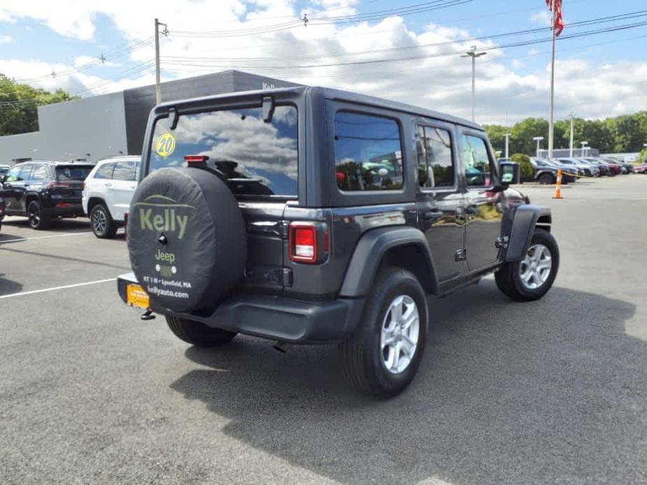 used 2020 Jeep Wrangler Unlimited car, priced at $34,998