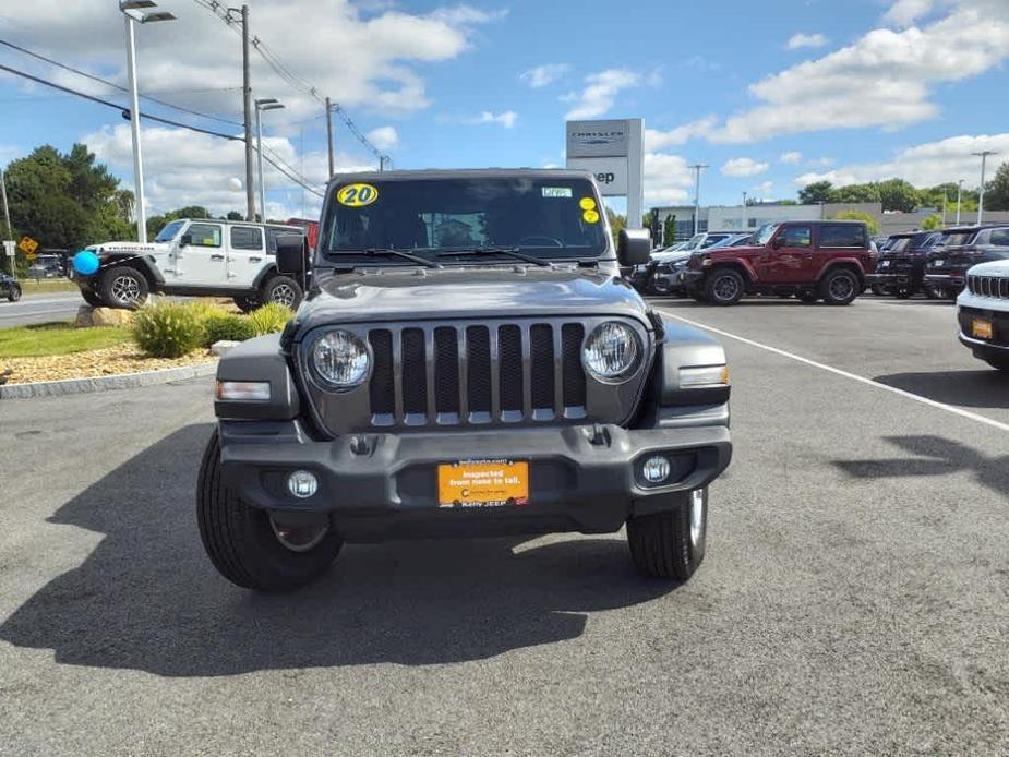 used 2020 Jeep Wrangler Unlimited car, priced at $34,998