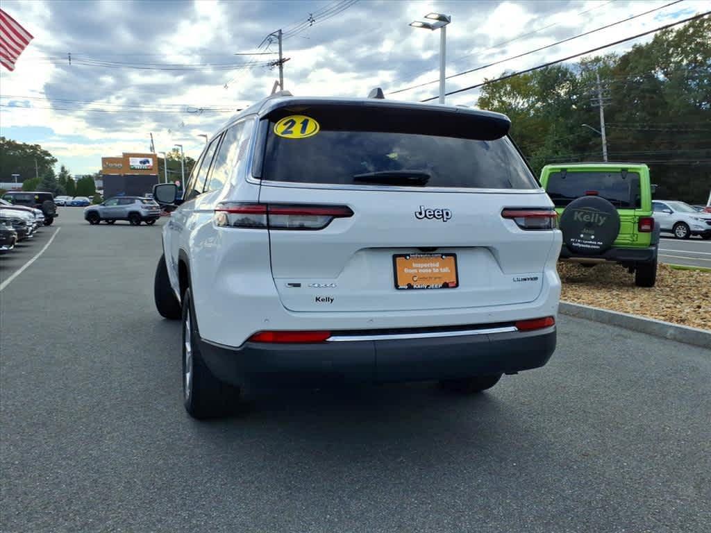 used 2021 Jeep Grand Cherokee L car, priced at $27,698