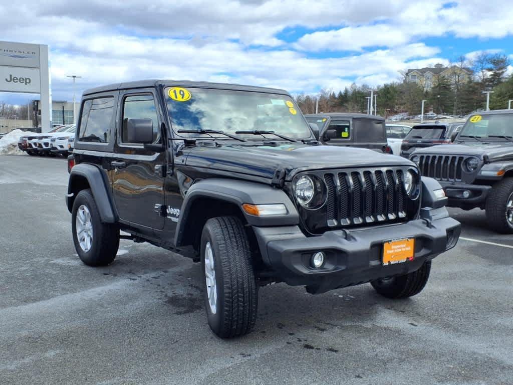 used 2019 Jeep Wrangler car, priced at $29,773