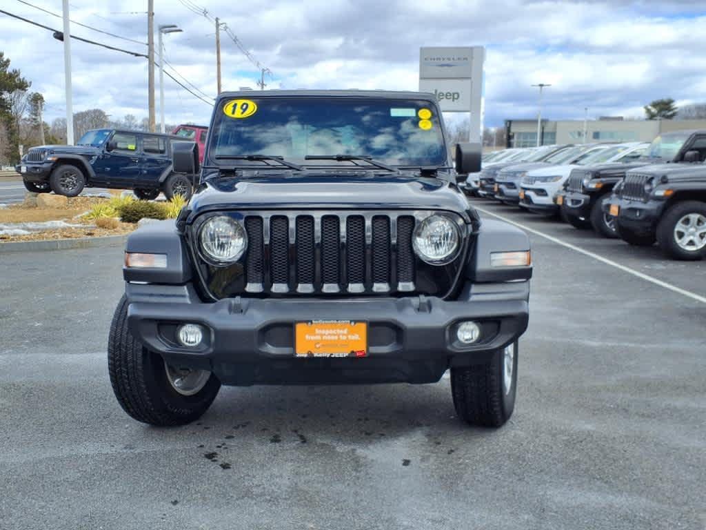 used 2019 Jeep Wrangler car, priced at $29,773