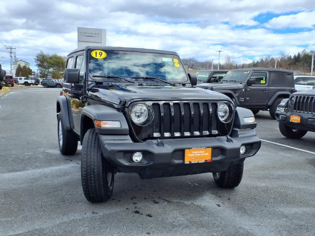 used 2019 Jeep Wrangler car, priced at $29,773