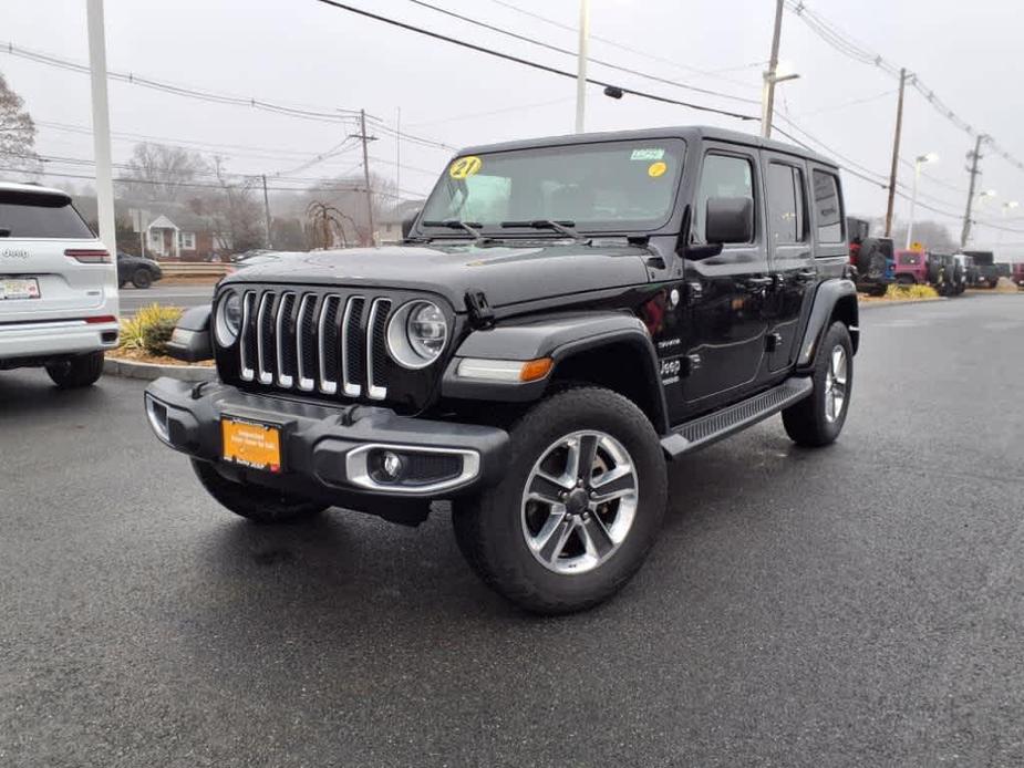 used 2021 Jeep Wrangler Unlimited car, priced at $39,954