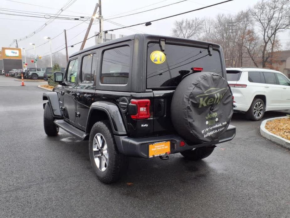 used 2021 Jeep Wrangler Unlimited car, priced at $39,954