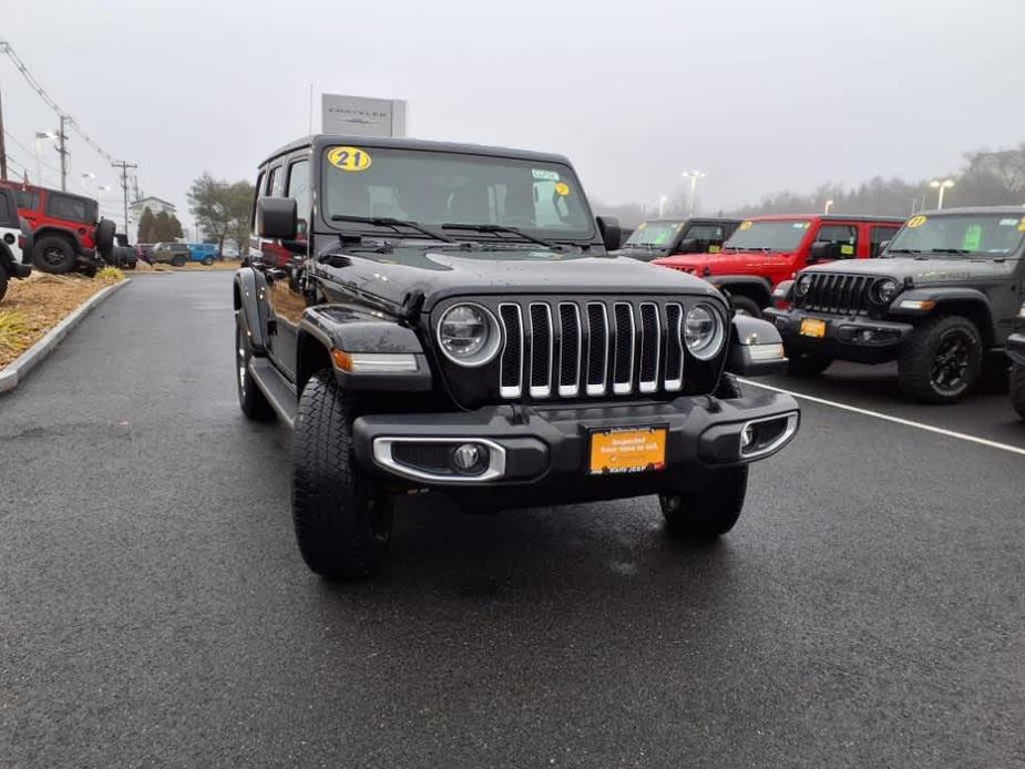 used 2021 Jeep Wrangler Unlimited car, priced at $39,954