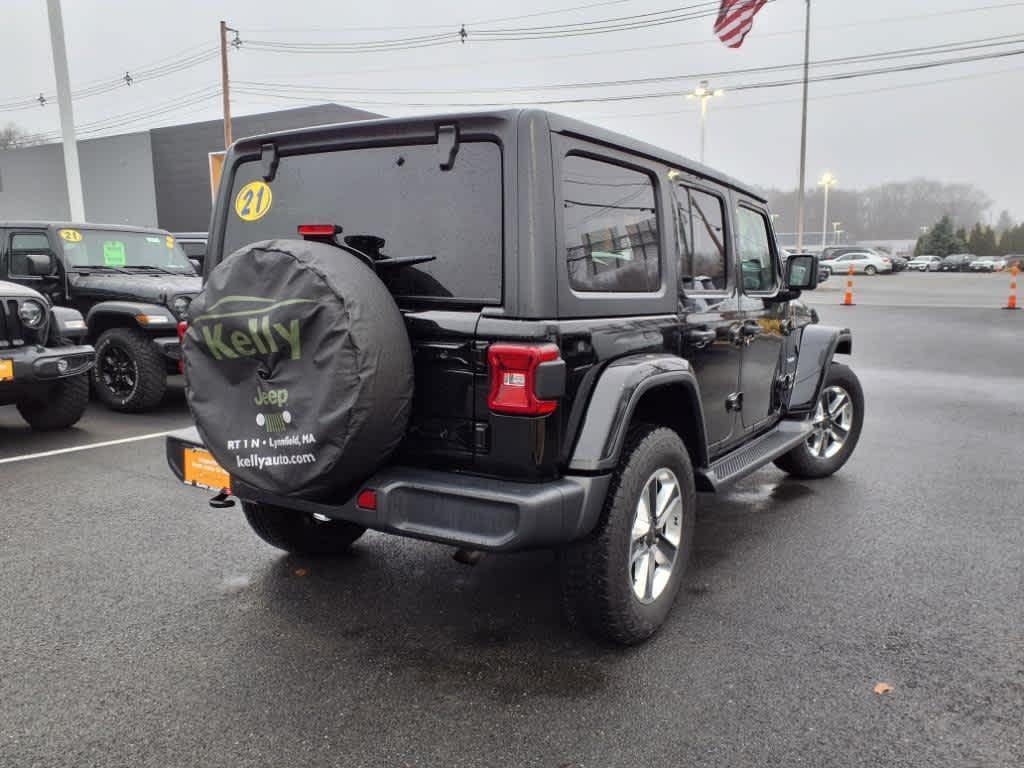 used 2021 Jeep Wrangler Unlimited car, priced at $39,954