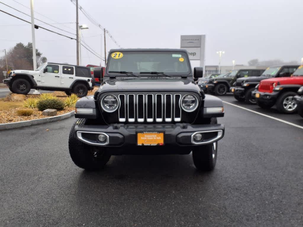 used 2021 Jeep Wrangler Unlimited car, priced at $39,954